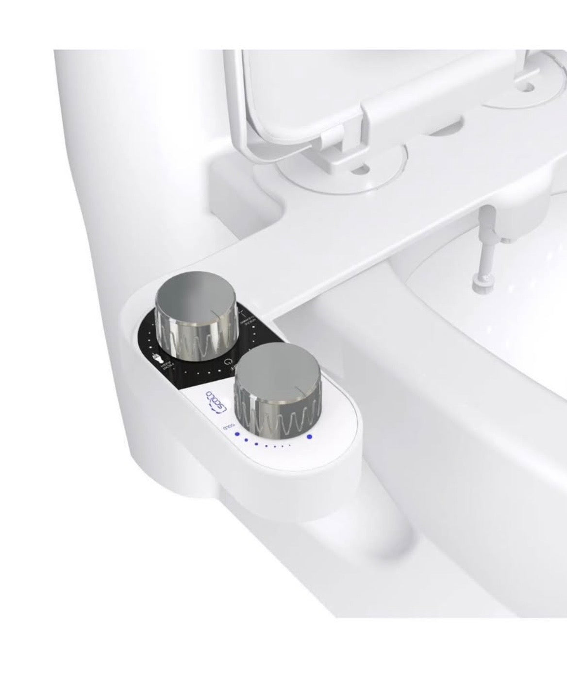 Loumine Bidet Attachment – Dual Nozzle, Self-Cleaning & Easy Install