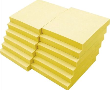 Yeecok Yellow Sticky Notes – 3x3", 60 Sheets per Pad, 48 Pack (2,880 Notes Total)