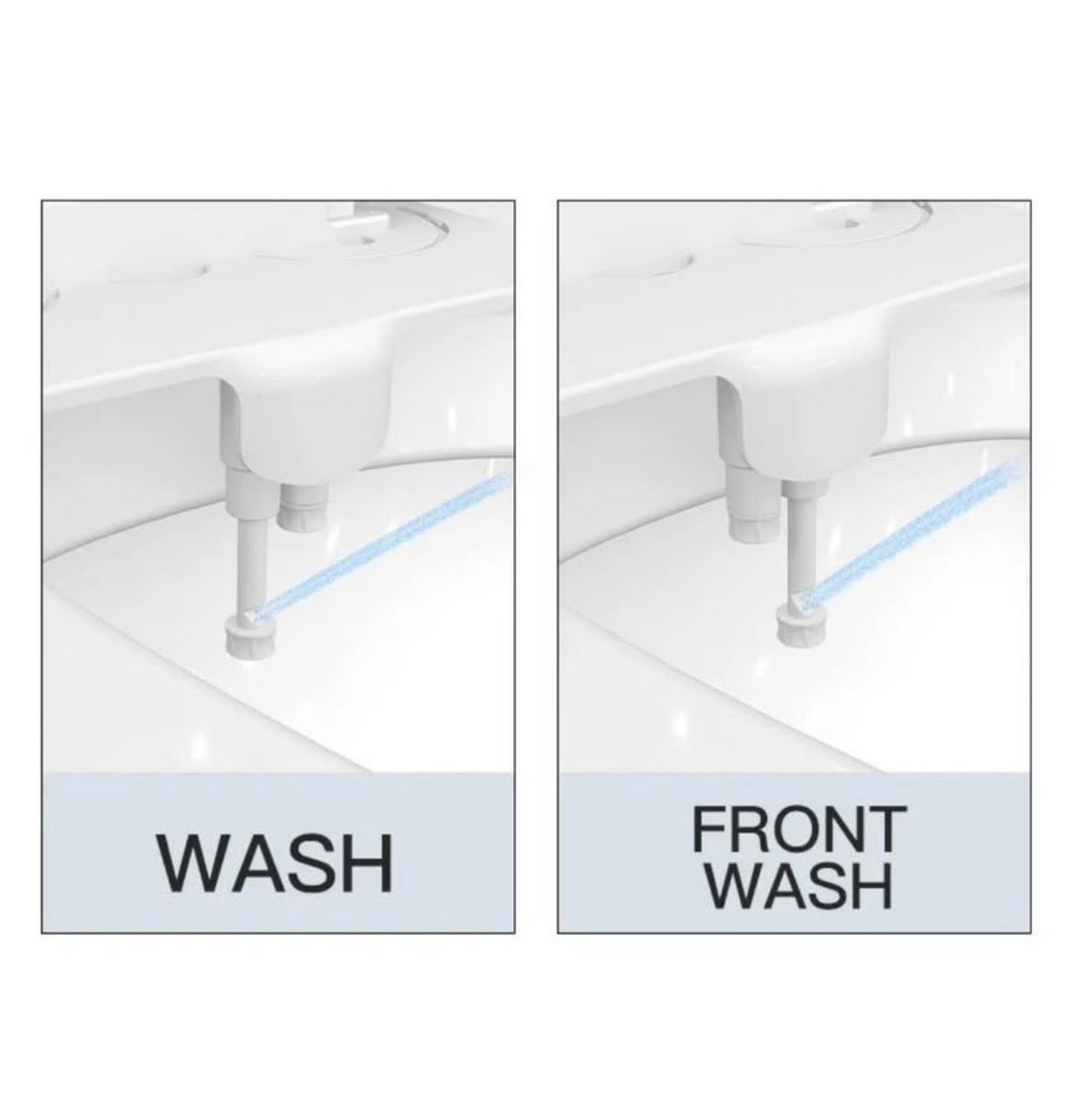 Loumine Bidet Attachment – Dual Nozzle, Self-Cleaning & Easy Install