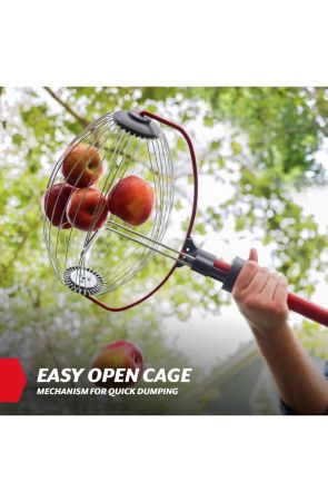 Golf Ball & Nut Gatherer Roller Tool – Large Yard Pickup for Walnuts, Tennis Balls & More