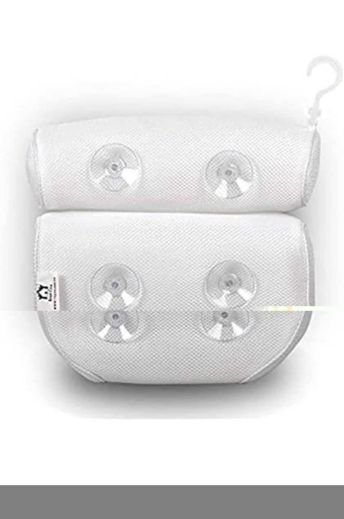 Bathtub Pillow with Suction Cups – Waterproof Cushion for Bath, Spa & Hot Tub