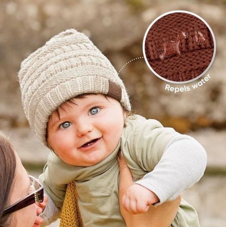 Baby Cap & Beanie Set – 3-Pack Soft Winter Hats for Infants & Toddlers (6–36 Months)