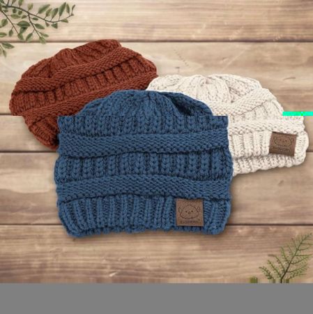 Baby Cap & Beanie Set – 3-Pack Soft Winter Hats for Infants & Toddlers (6–36 Months)