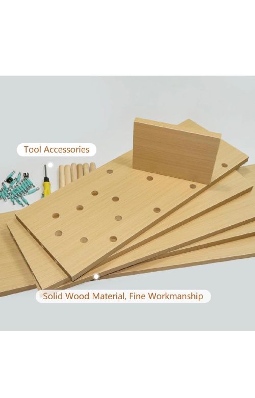 Wood Countertop Storage Shelf for Kitchen, Coffee Bar, or Office